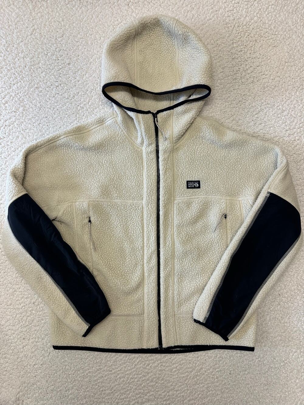 Mountain Hardwear Womens HiCamp Fleece Full Zip Hoody Jacket Small